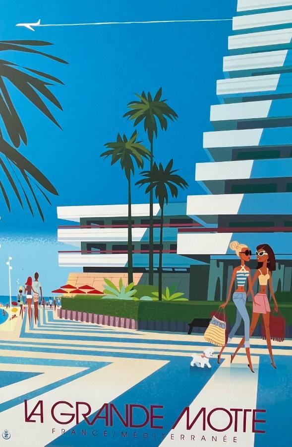 Le Grand Bleu, La Grande Motte, Plage المظهر الخارجي الصورة